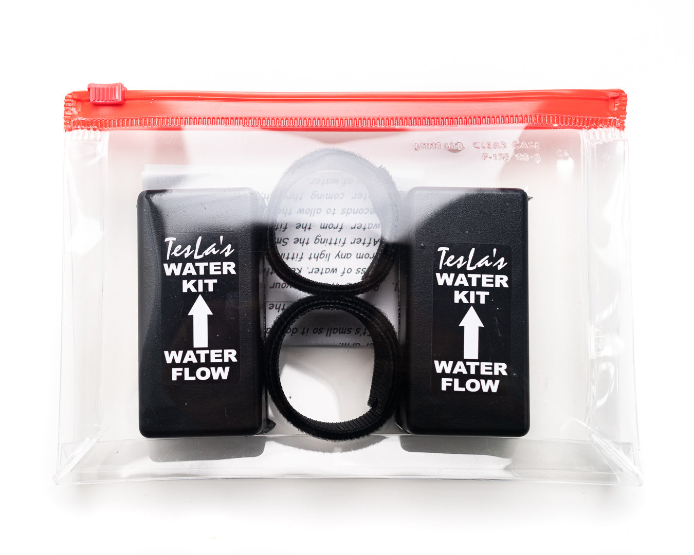 Set of two Small Portable Water Kits for home and travel use