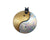 Personal Pendant - 21 - Yin Yang patterned and gold