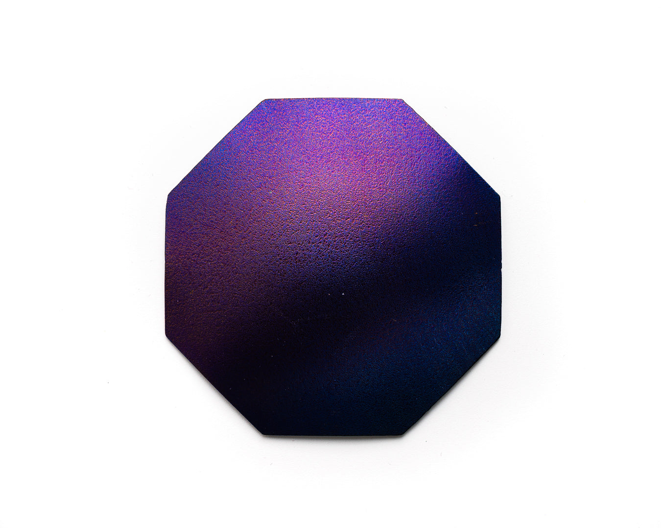 Small Octagonal Computer Plate for EMF Harmonizing and Eye-Strain Relief