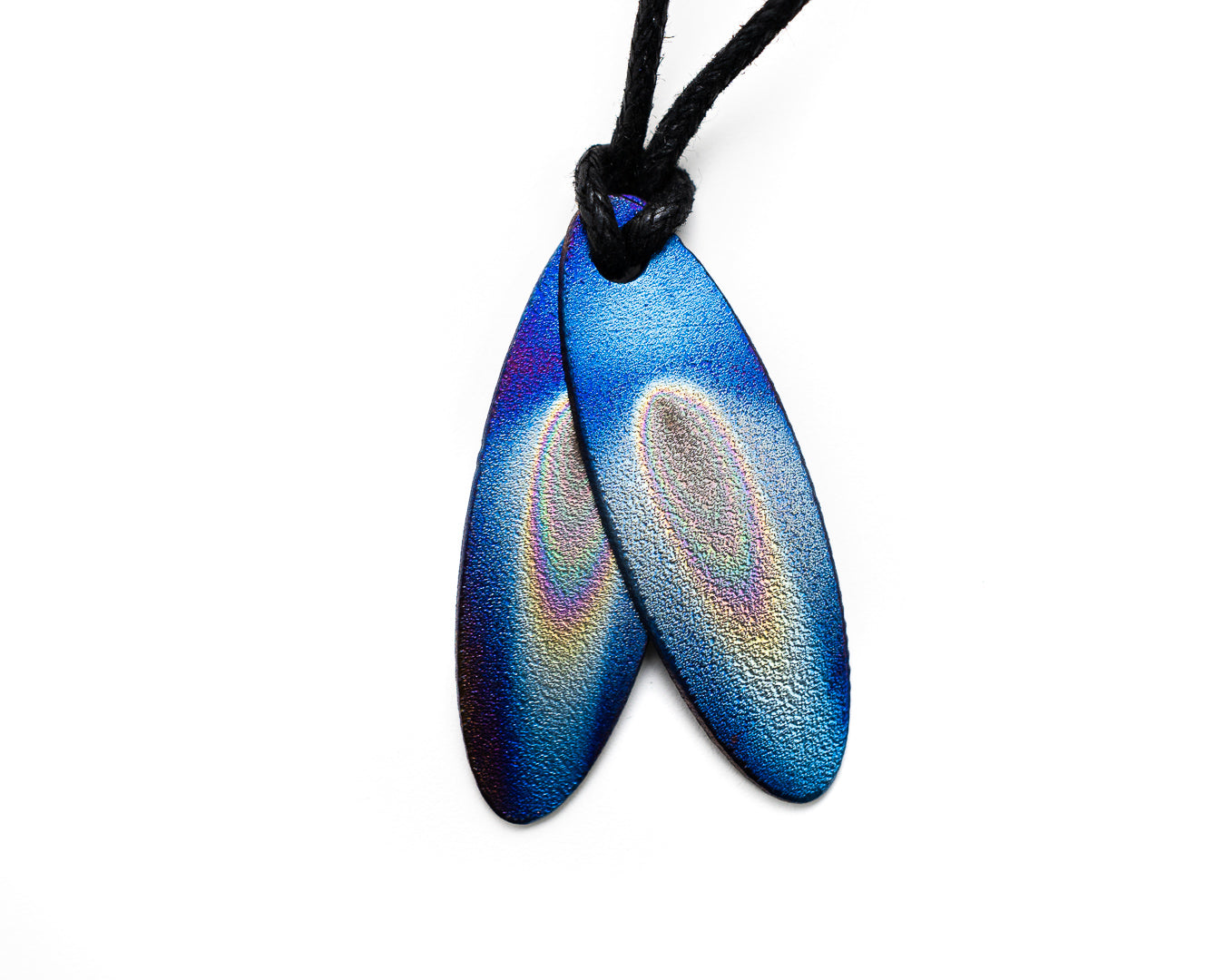 Teen Personal Pendant - Double Surfboard flame