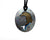 Teen Personal Pendant - Gold Dolphin on patterned background